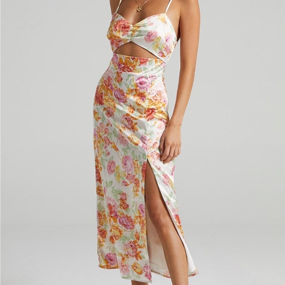 NWT Midi Floral Dress